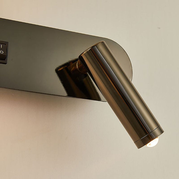LunarBeam Dual Wall Light | Modern Nordic Bedside Design