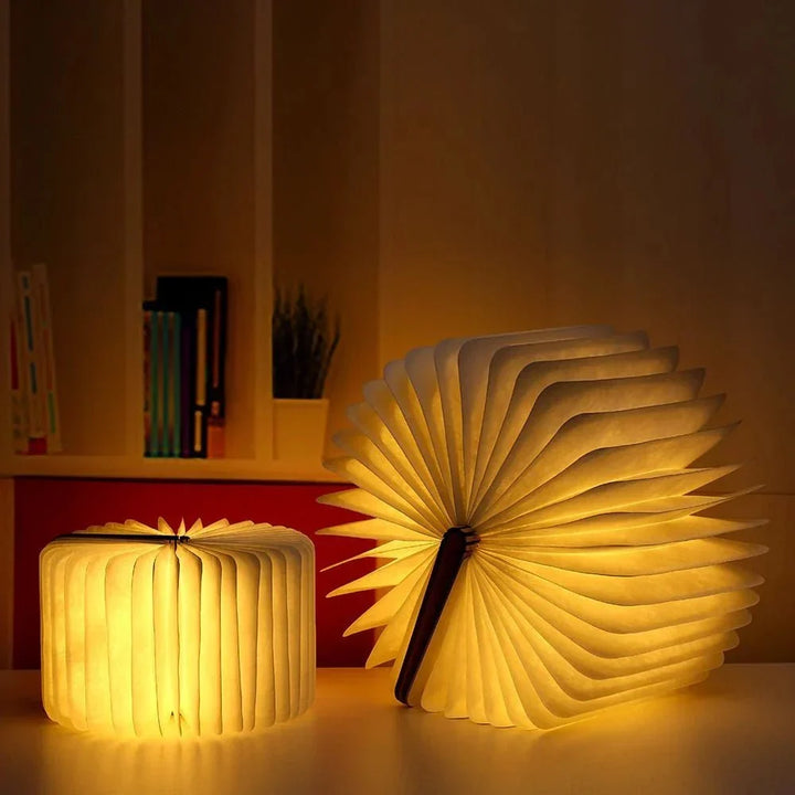 Lumibook Table Lamp | 360° Foldable Rechargeable Light