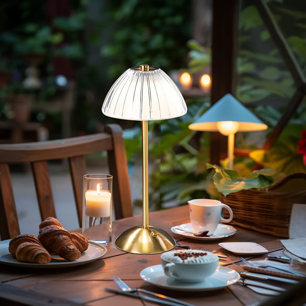 Golden Touch Table Lamp | USB Rechargeable
