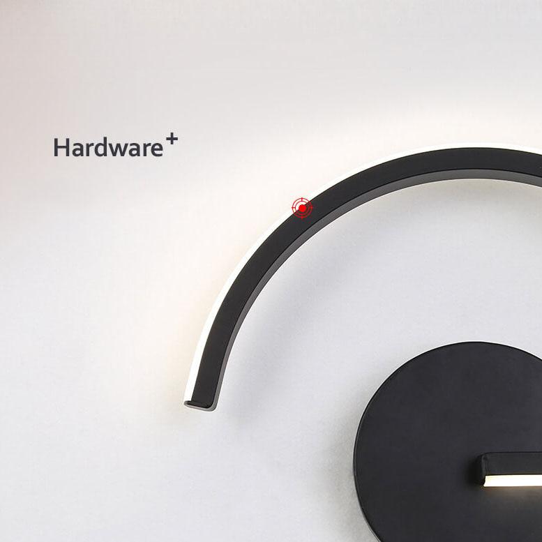 Curves Line LED Wall Light | Modern Minimalist Arc Design