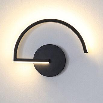 Curves Line LED Wall Light | Modern Minimalist Arc Design