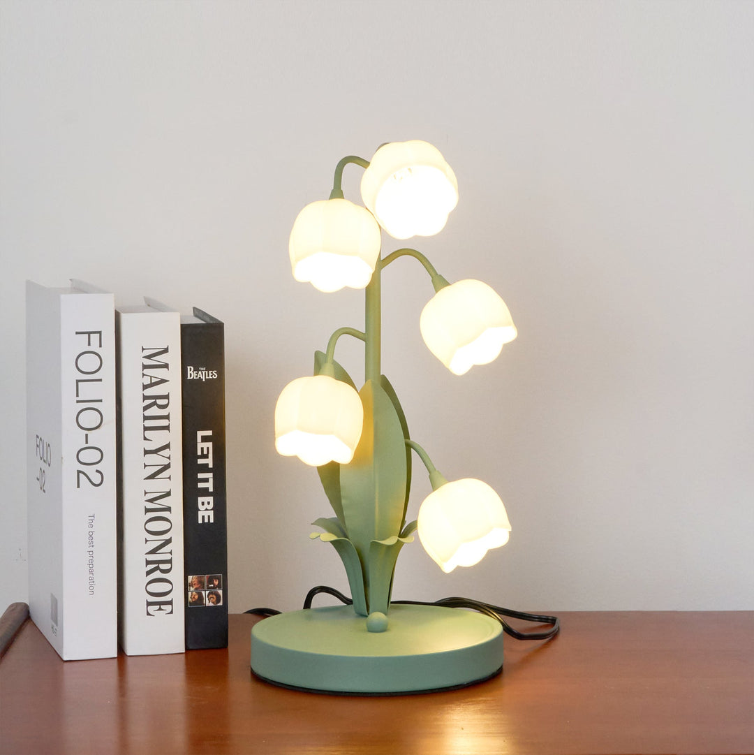 Bell Orchid Table Lamp | Elegant Floral Indoor Light