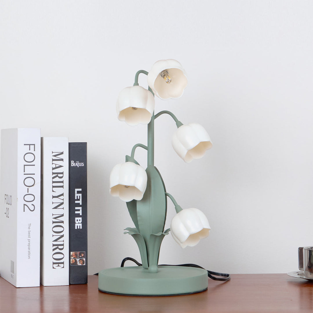 Bell Orchid Table Lamp | Elegant Floral Indoor Light