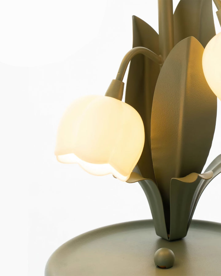 Bell Orchid Table Lamp | Elegant Floral Indoor Light