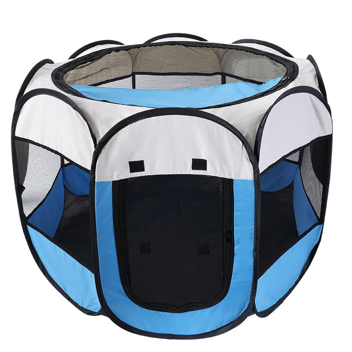 Cat Playpen Foldable Mesh Portable Pet Tent