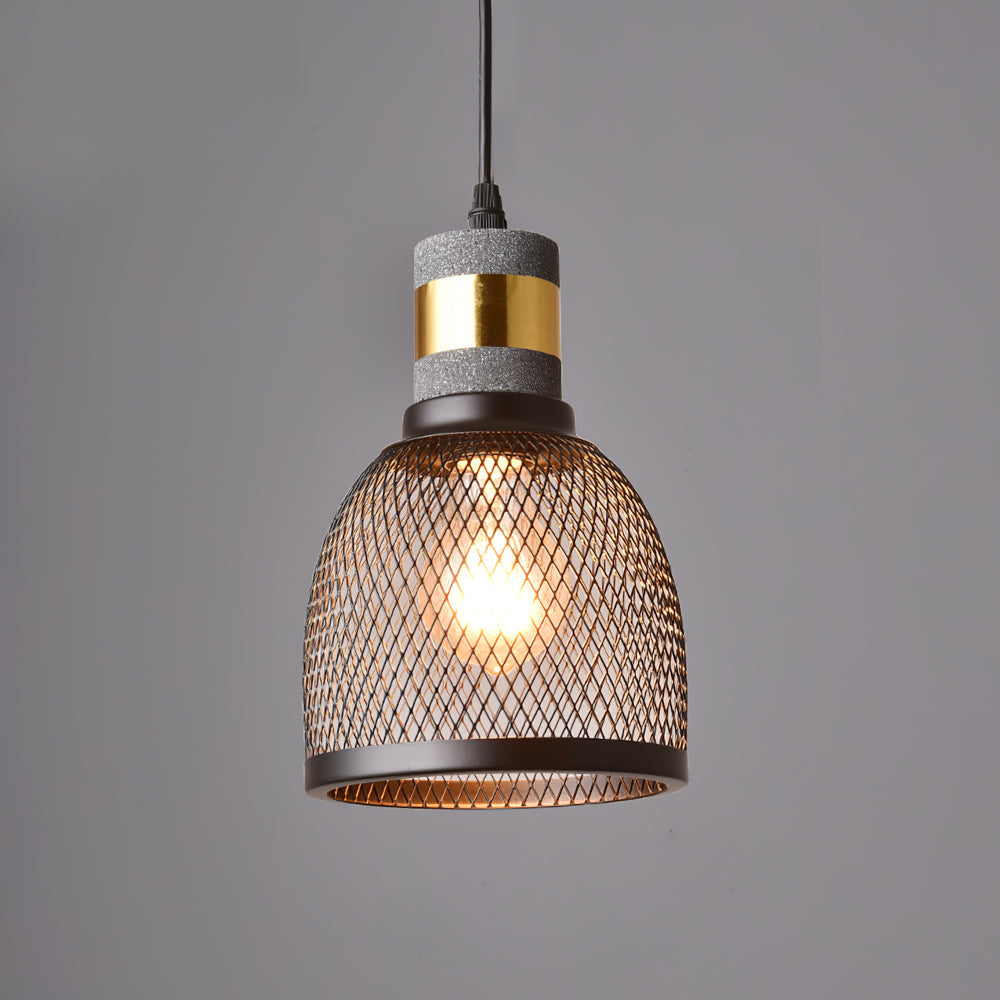 Urban Concrete Pendant Light | Industrial LED Hanging Lamp