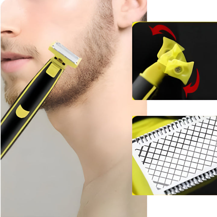 Electric Shaver Body Hair Trimmer USB Rechargeable