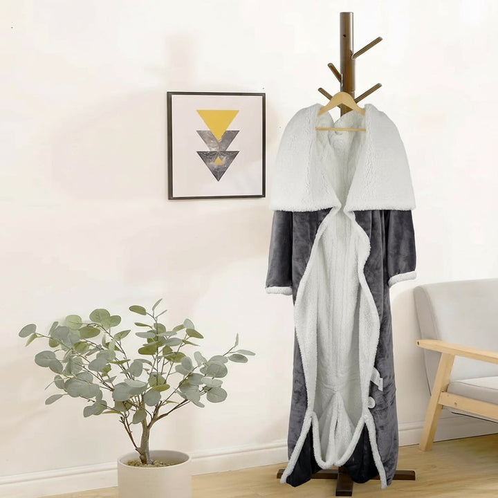 Winter Heated Blanket Wearable Electric Adult Throw
