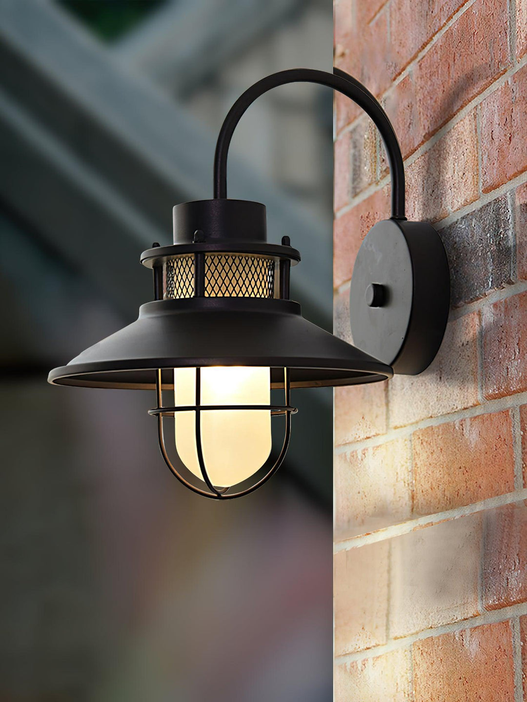 Felix Outdoor Wall Lamp | Industrial Waterproof Light Fixture