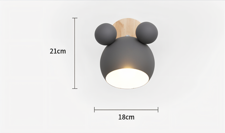 FlashMouse Wall Lamp | Playful Modern Design
