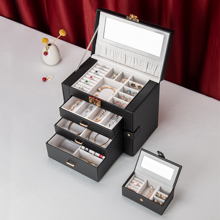 Jewellery Box Organizer Mothers Day Large Storage Case Drawers