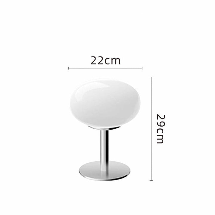 Italian Designer Glass Table Lamp | Modern Retro Accent Light