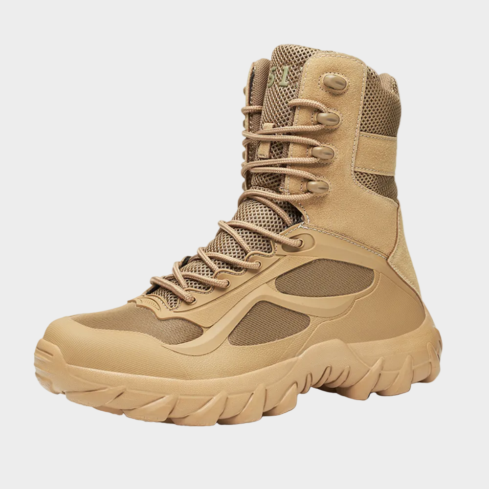 Men’s Work Boots Tactical Ankle Support Outdoor Footwear