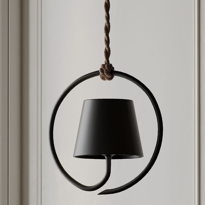 LumiLoop Rechargeable Pendant | Modern Minimalist Hanging Light