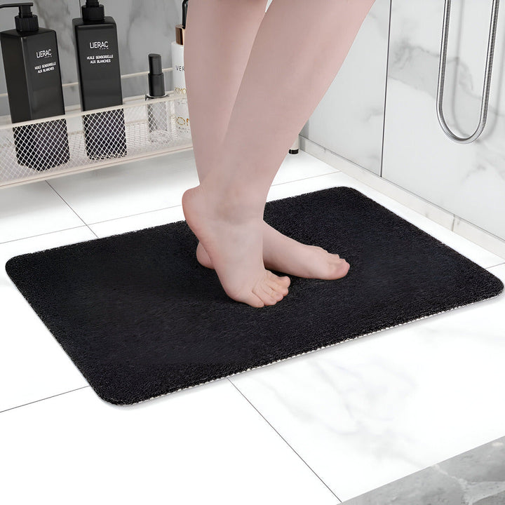 Bath Mat Shower Non Slip Cushioned Floor Rug