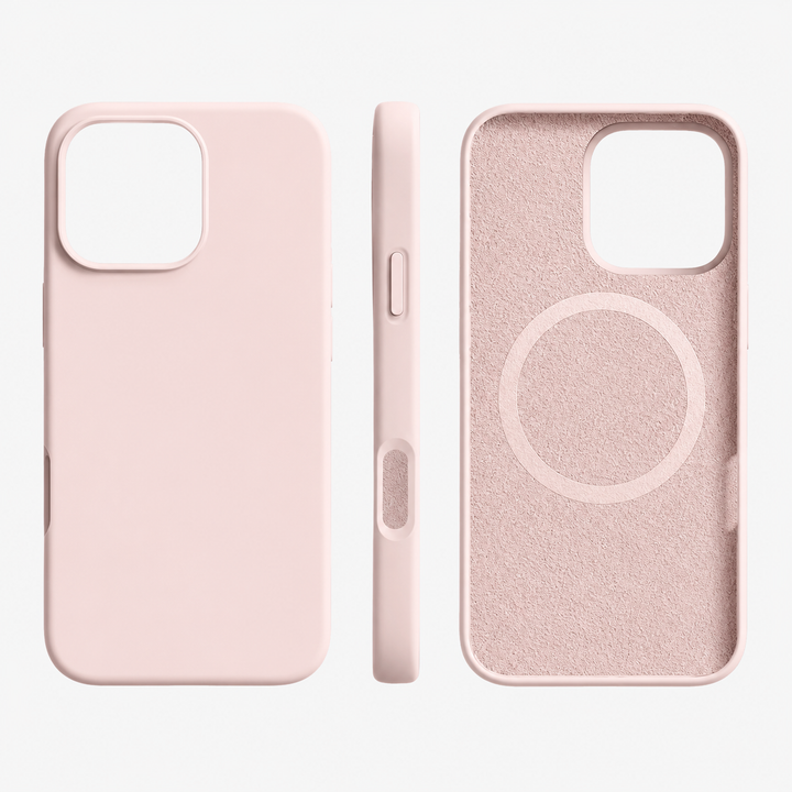 Phone Case Magnetic Silicone Wireless Charging Protective Cover