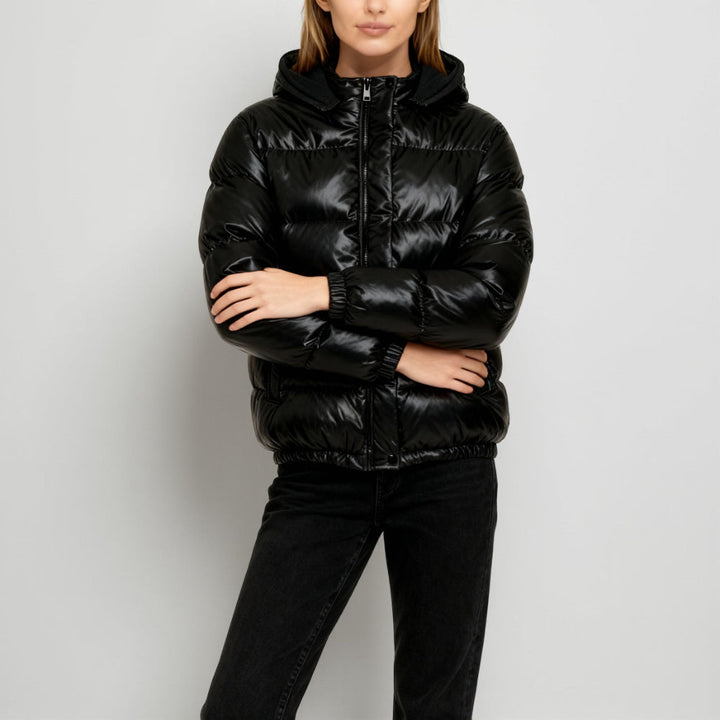 Women Insulated Puffer Jacket Hooded Winter Outerwear Design