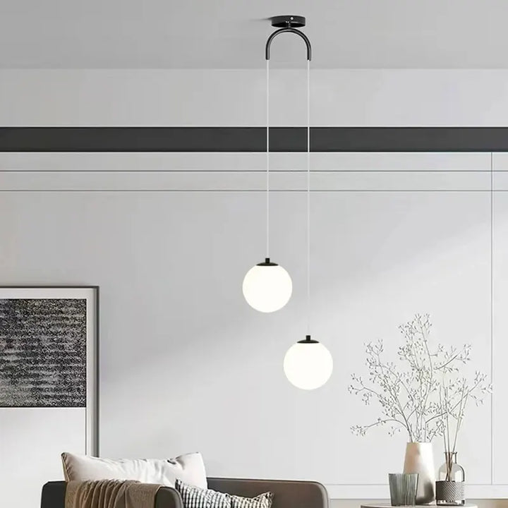 Luna Pendant Light | Nordic Modern Glass Globe Design