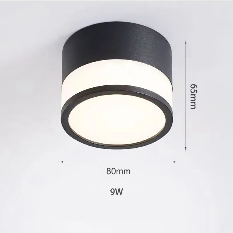 Nordic Surface Mounted LED Downlight | 9W / 15W Ceiling Light