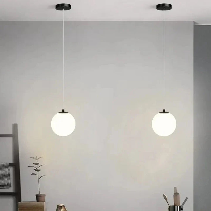 Luna Pendant Light | Nordic Modern Glass Globe Design