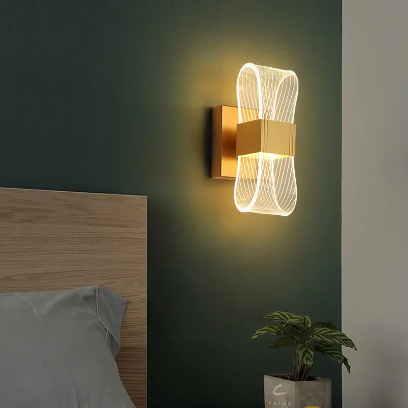 Nordic Luxury LED Wall Lamp | Modern Aluminium Decorative Light