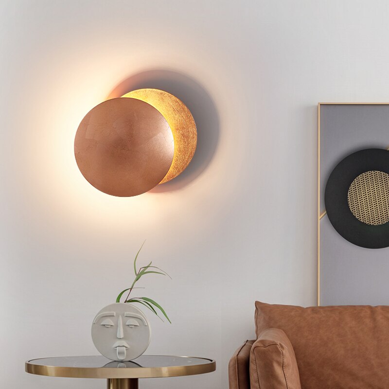 Lunaris Wall Light | Modern Solar Eclipse Inspired Wall Sconce