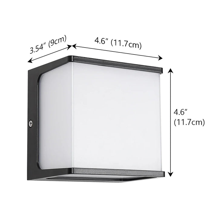 AeroCube Outdoor Wall Light | Modern Waterproof LED
