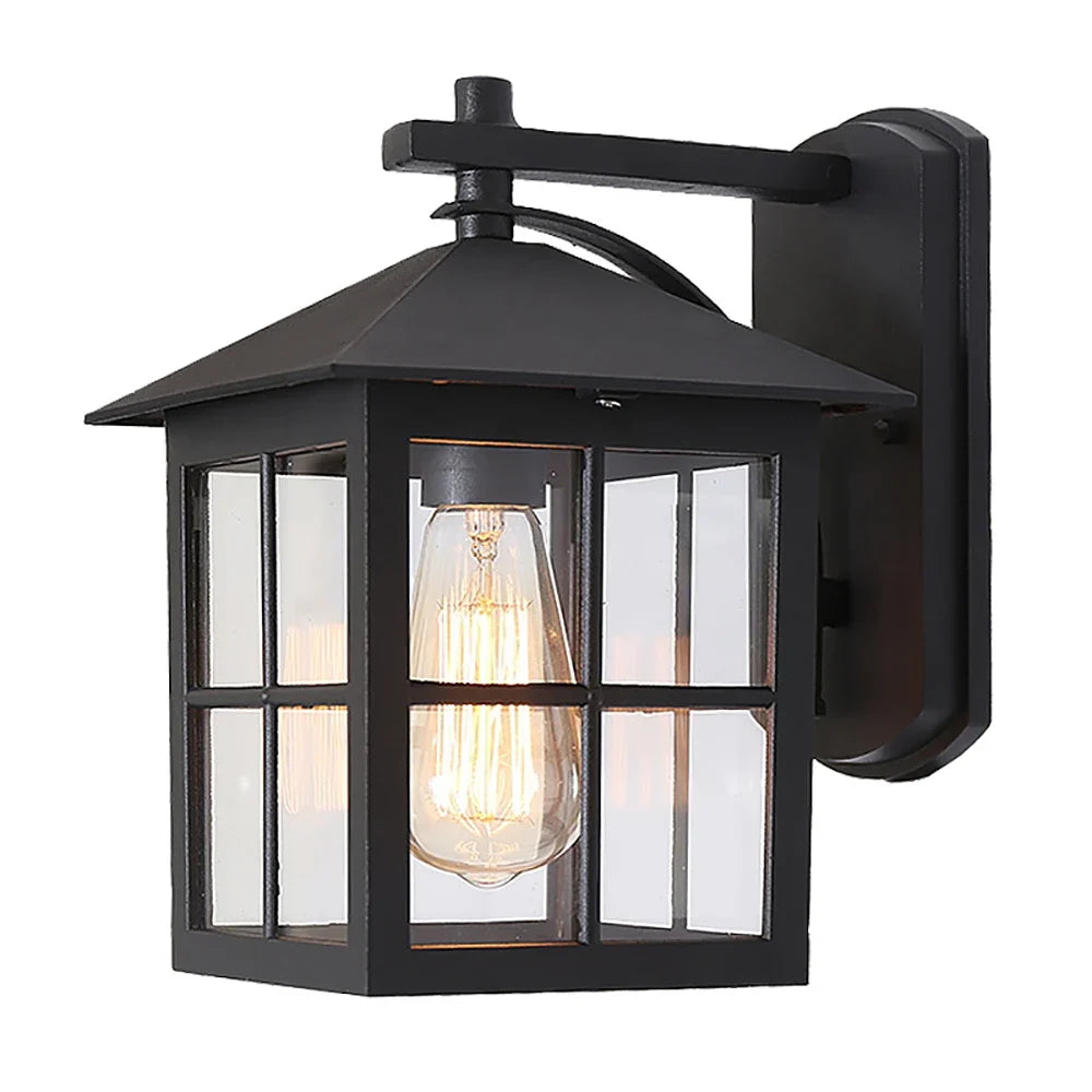 Camden Outdoor Wall Lamp | Vintage E27 Lantern Sconce