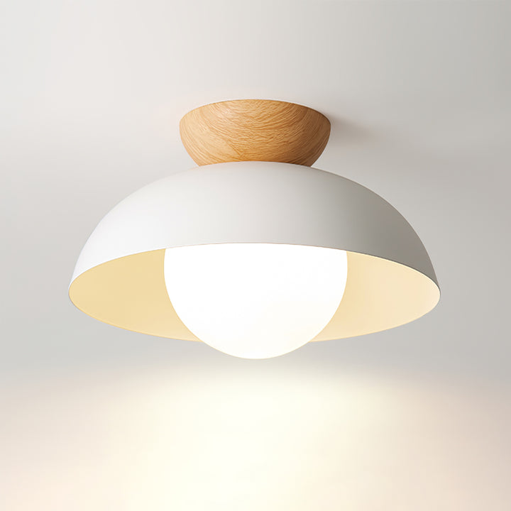 Nordic Dome Ceiling Light | Modern Minimalist Design