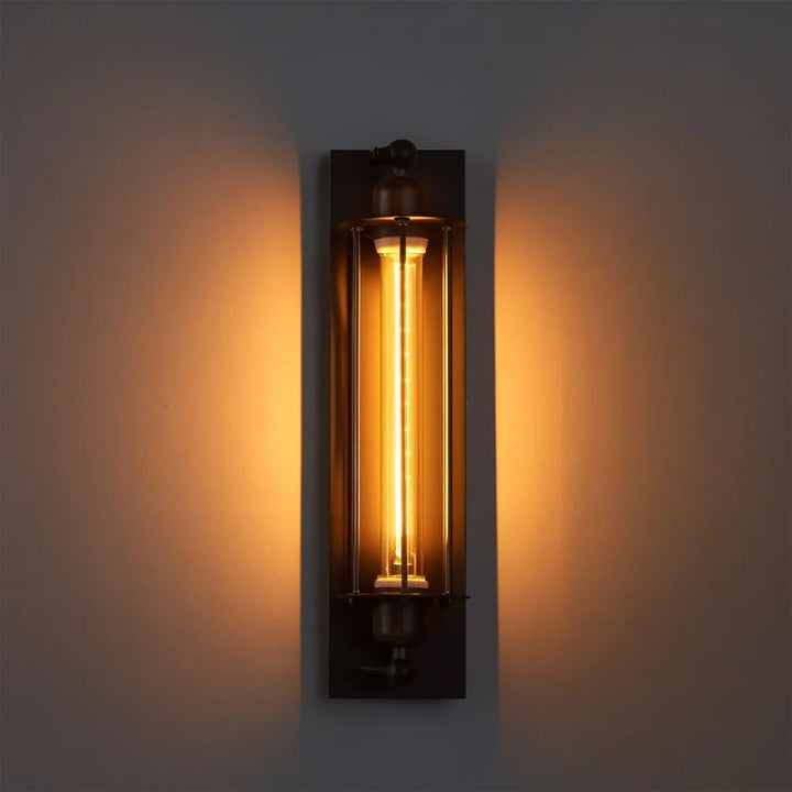 Vintage Wall Sconce Metal LED Mounted Fixture Indoor Accent
