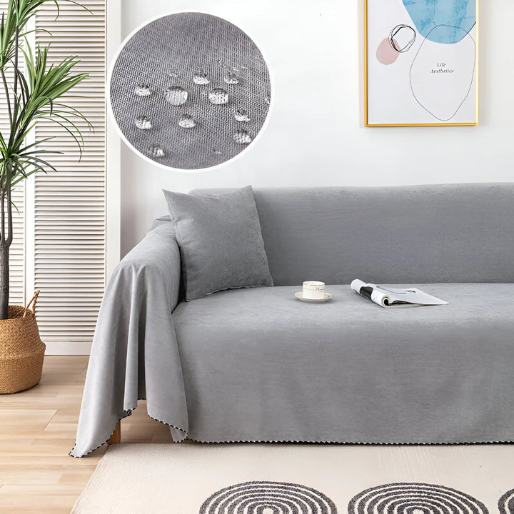 Sofa Cover Blanket Couch Protector Textured Furniture Throw