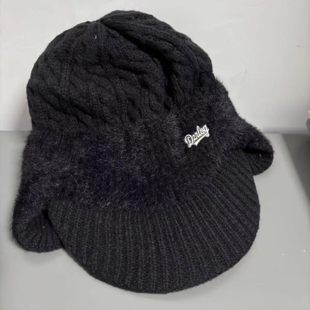 Winter Hat Trapper Ear Flap Knit Cap
