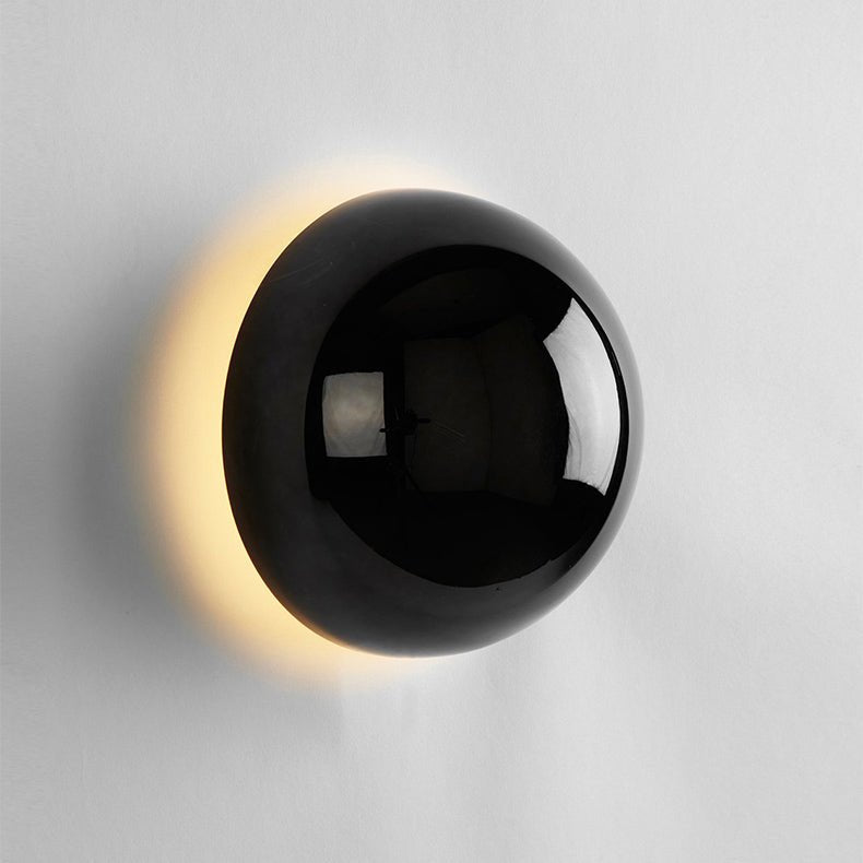 Bauhaus Eclipse Wall Lamp | Gold Finish Modern Art Light