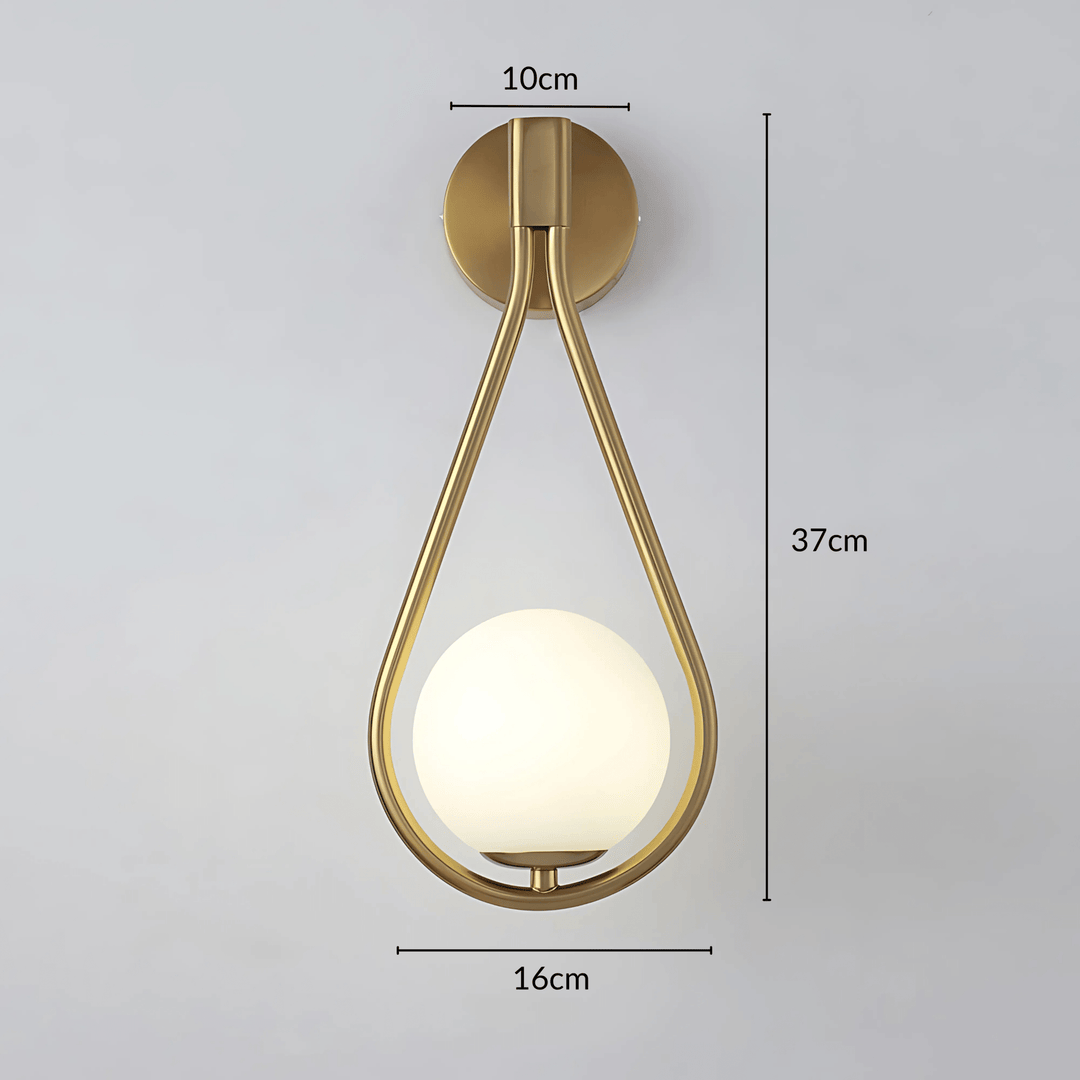 Droplet Wall Light | Modern Teardrop Wall Lamp