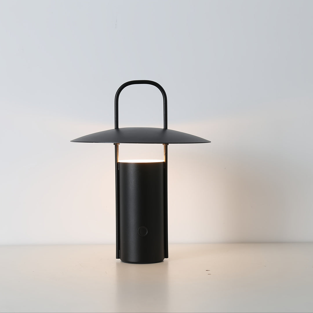 Wireless LED Touch Lamp | USB Rechargeable Metal Table Light