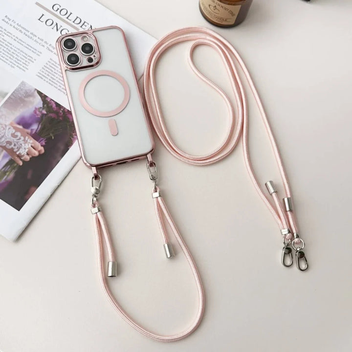 Phone Case MagSafe Crossbody Strap Lanyard Cover