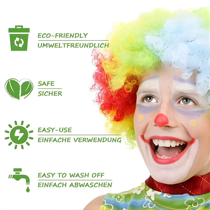 Body Paint Kit Kids Safe Non Toxic colours Parties Festivals
