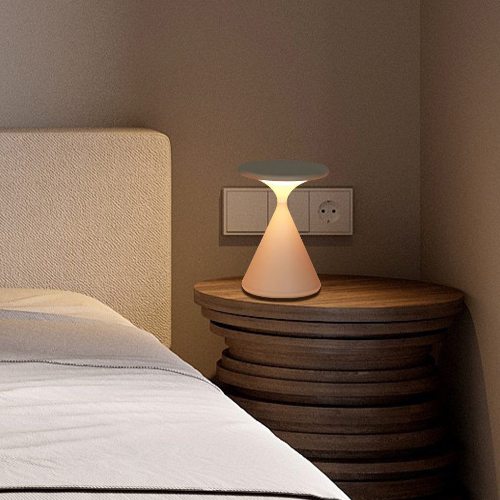 Aurora Wireless Table Lamp | Hourglass Design