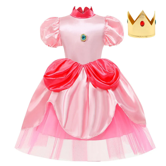 Girls Princess Party Dress Costume Set