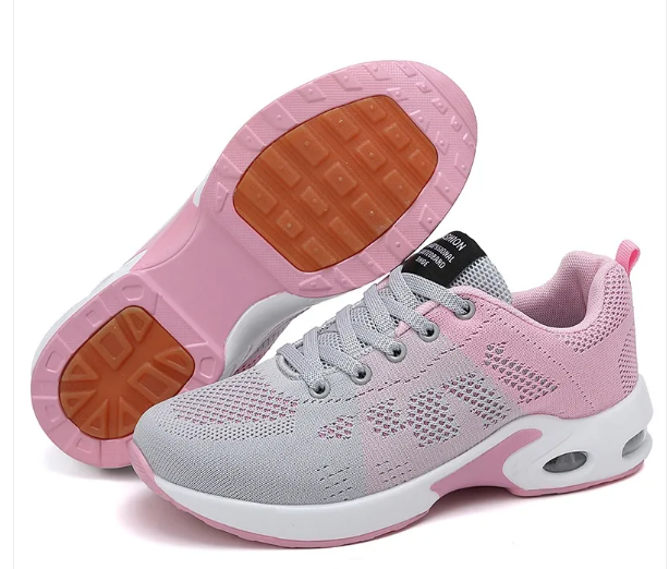 Breathable Mesh Lace-Up Sneakers for Everyday Comfort