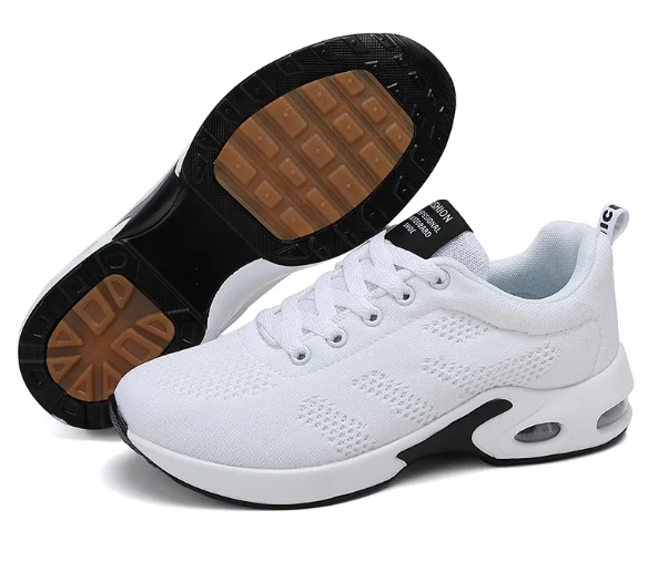 Breathable Mesh Lace-Up Sneakers for Everyday Comfort