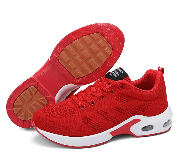 Breathable Mesh Lace-Up Sneakers for Everyday Comfort