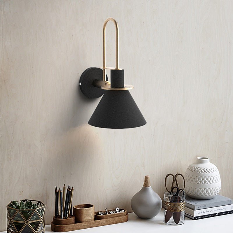 Mono Wall Lamp | Postmodern Metal Wall Light by Marco Bellini